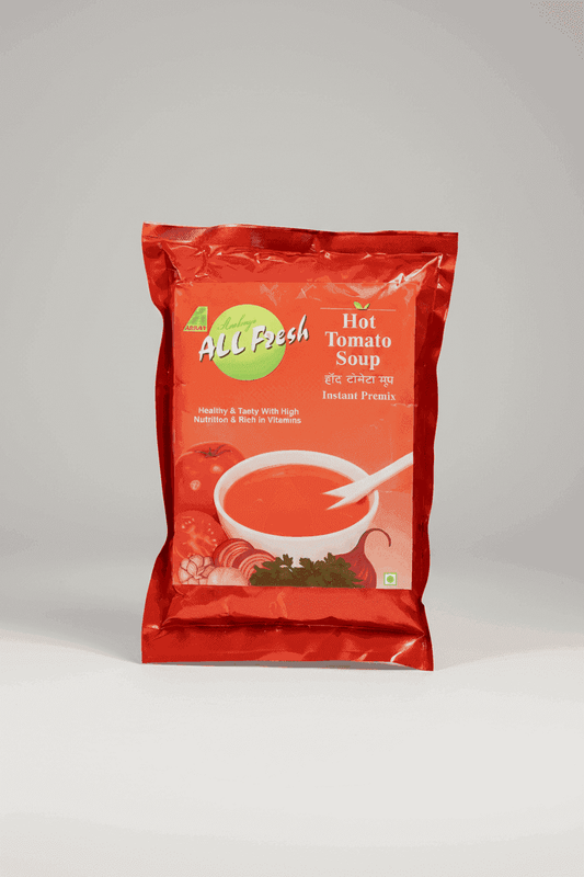 All Fresh Tomato Soup 1kg packet by TEA COFFEE VENDING SERVICE with hot tomato soup image
