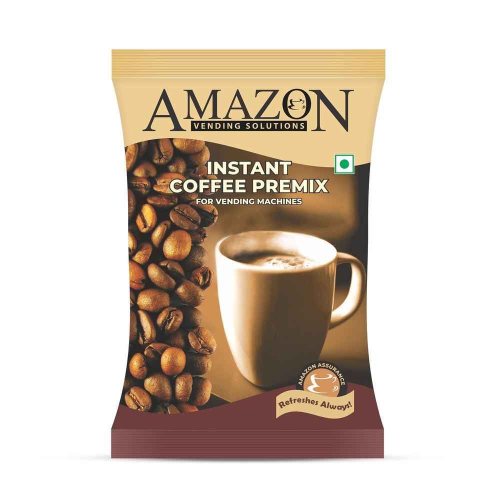 Amazon coffee premix powder instant coffee premix sachet for vending machines with coffee beans image
