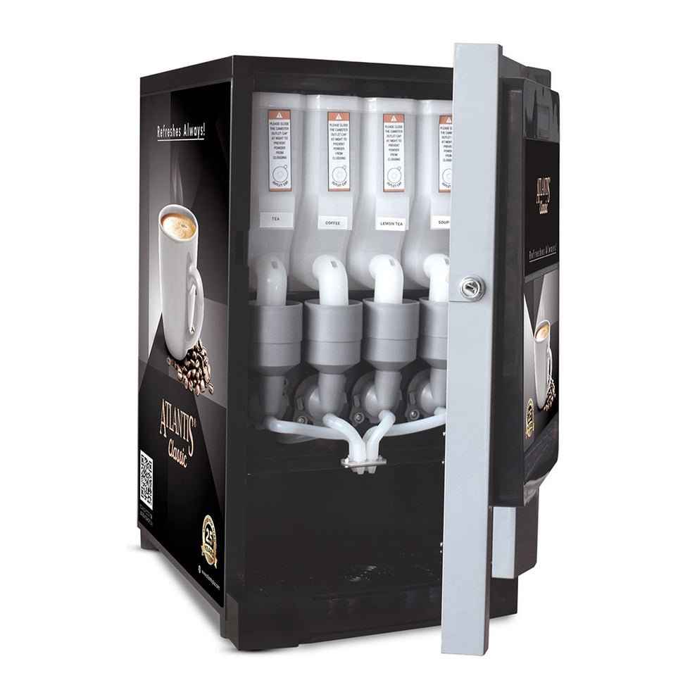 Tea coffee vending service coffee premix coffee machine tea premix water dispencer with multiple dispensers