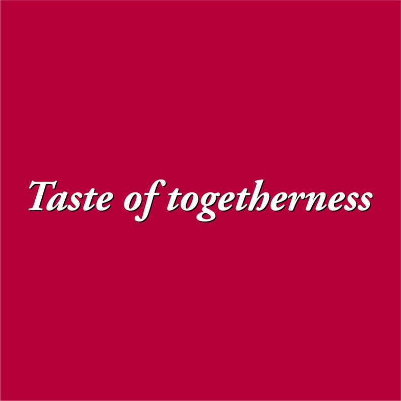 Brooke Bond Red Label tea 1kg pouch with the tagline Taste of togetherness on red background