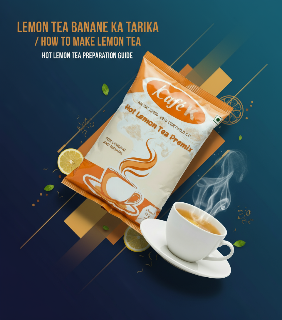 Buy CafeK Lemon Tea Powder - Hot Lemon Premix - COFFEE WALLA CALL ANY REQUIREMENT 99397588888 24*7