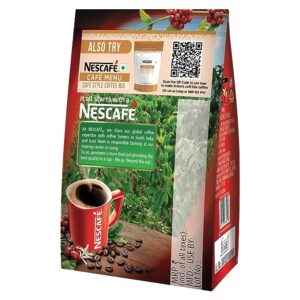 Nescafe Classic 500g coffee for vending machines packaging with coffee cup and coffee beans