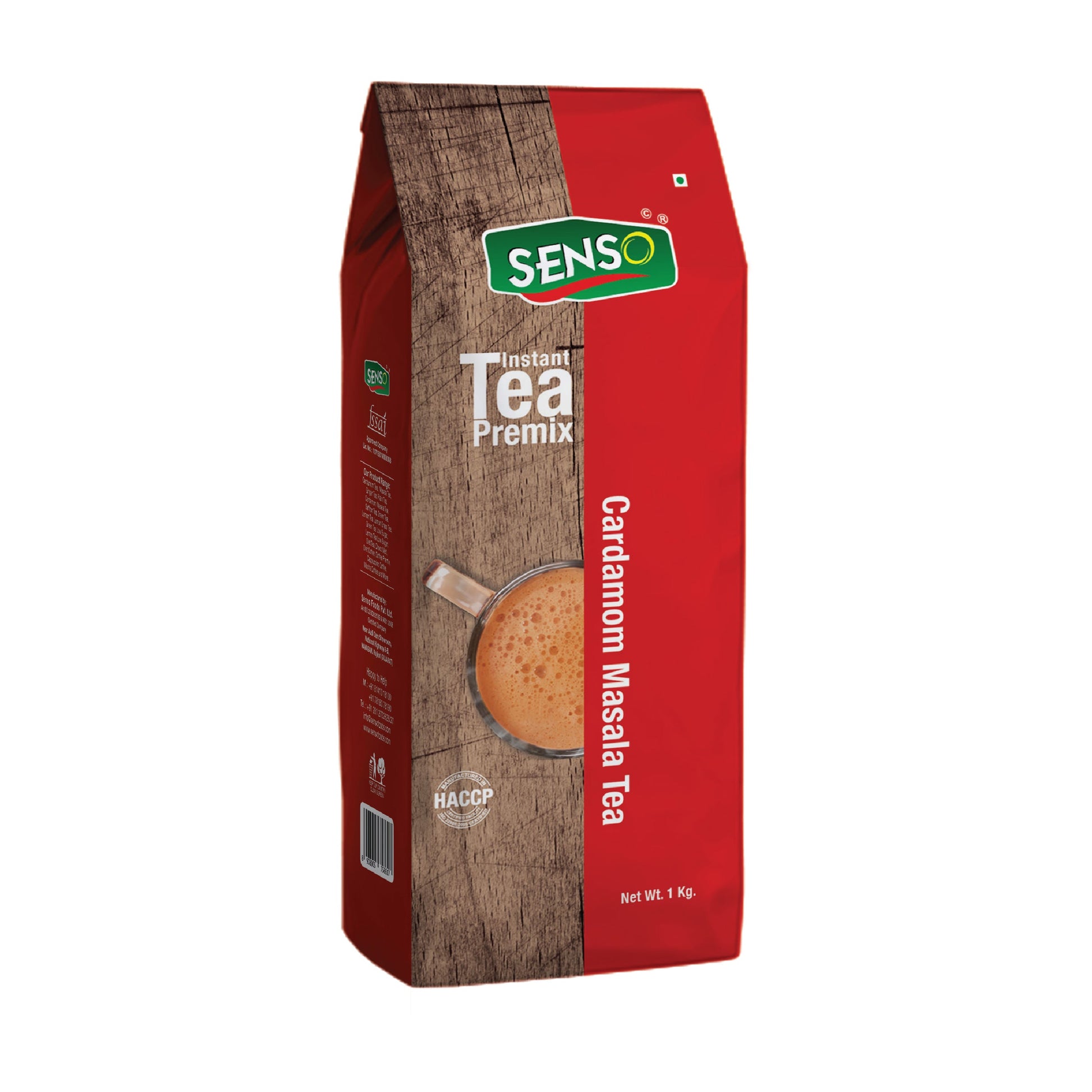 Senso Cardamom Masala Tea Instant Tea Premix 1kg pack masala chai premix for vending machines
